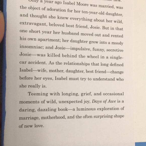 BOOK: Days of Awe by Lauren Fox (hardcover) - Picture 7 of 8